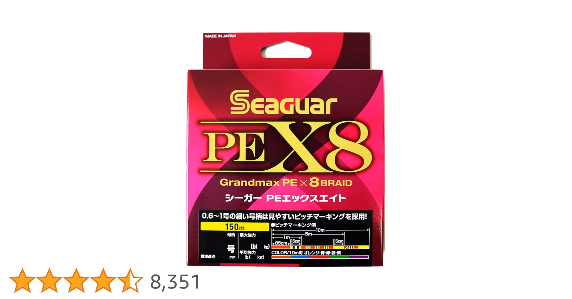 新品同様　ダイワ　BG SW 4000D-CXH シーガーPEX8 1号190m 新品同様 ダイワ BG SW 4000D-CXH シーガーPEX8 1号 約190m巻き